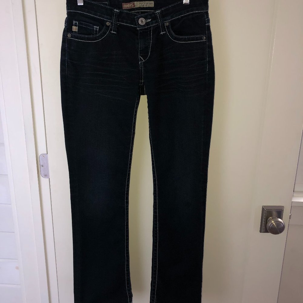 Big Star Casey K low rise slim bootcut jeans EUC